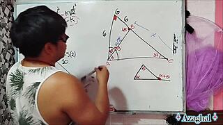 Asian Student Challenges Teacher With Sexual Math In Bedroom