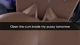 College slut cheats on boyfriend with tinder date in secret