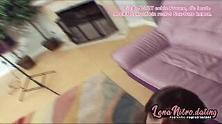 Skinny german student enjoys a good fuck date after dating