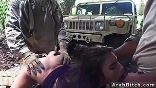 Arab guy bangs Chinese schoolgirl hard at home, wow! 😍