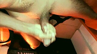 daddy, watch this british guy masturbate his monster cock in underwear after gym?