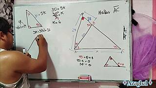 Wow! Asian Nerd Gets Wild in Bedroom for Sexual Math Lesson X