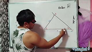 Wow! Asian Nerd Gets Wild in Bedroom for Sexual Math Lesson X
