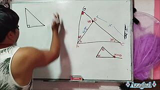 Asian Student Challenges Teacher With Sexual Math In Bedroom