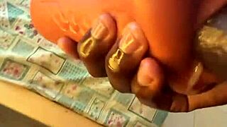 Man, that sextoy deep throat after work made me cum quick! 😅