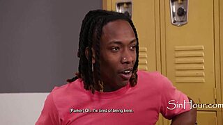 this classroom bench became infamous for a rough interracial gangbang with a blonde student