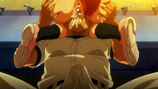 Varastettu tyttöystävä ratsastaa monsterikyrpää yliopisto creampie kohtauksessa