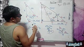 asian student nerd explores erotic angles in usa bedroom