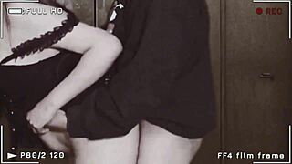 Girl in skirt fucks hard and gets creampie in elevator