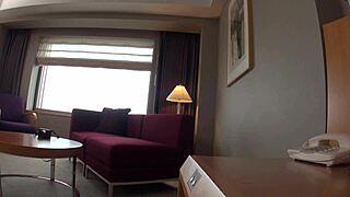 Wow! Tall Busty Japanese Student in Secret Model Audition!