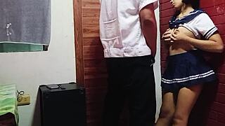 Beautiful Teen Student With Big Ass Bent Over In Viral Video