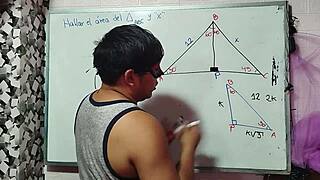 Student Nerd Fucks Asian Teacher In Bedroom