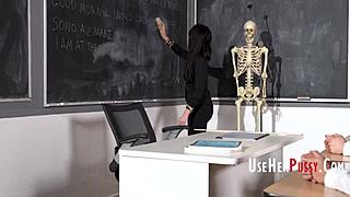 Holy Hell! Valentina Nappi Milf Teacher Used Rough and Wild!