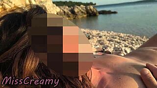 nude teacher pussy flash on beach student touches tits misscreamy