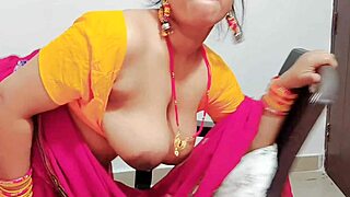 Desi Tuition Teacher Engages In Lessons With Her Student