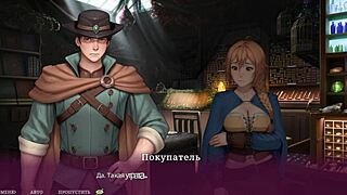 A Rich Milf Interacts with a Young 18+ Virgin in Hentai Game Animation