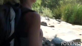 Sexy Teen Offers Free Hardcore Sex Movies With Intense Action