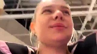 Young Teen Fucking in the Public with Big Tits and Ass