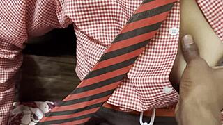 teacher tricks student into passionate sex and fucks her deeply