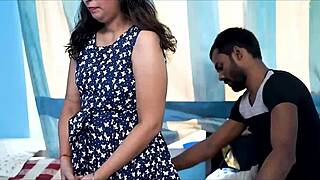 Indian girlfriend and 18-year-old neighbor Suman having hardcore sex with Hindi audio 🔥