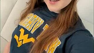 18 y o college girl fucking in dorm room - ava marina