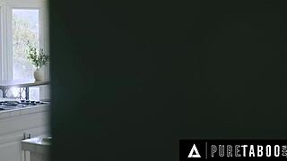 Exchange Student Lilly Bell Catches Femdom Stepmom Penny Barber Fucking Stepson