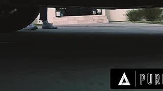 Exchange Student Lilly Bell Catches Femdom Stepmom Penny Barber Fucking Stepson