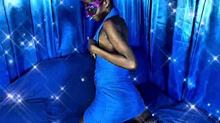 tag team double dick in all holes pussy and mouth filled with big black long socks