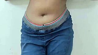 solo indian hot girl enjoy with her boobs & pussy