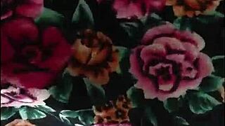 street whore shows her upskirt in the city