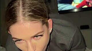 petite college blonde fucks after first date