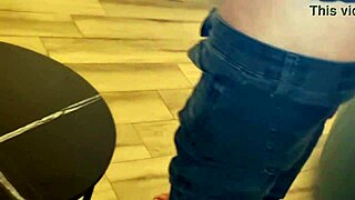 Amazing italian creampie my step brother jerks off