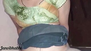 indian stepsister gives blowjob service to her stepbrother before they fuck hard