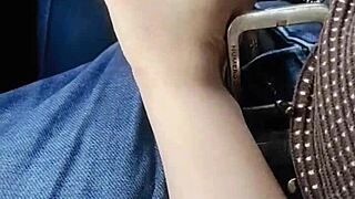 an nri canadian college girl fucks her boyfriend in the car, riding cowgirl and doggystyle.