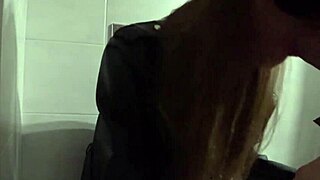 Intense Stranger Fucking in Shopping Mall Toilet with Big Cock Doggystyle