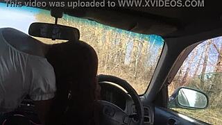 Stepbrother Fucks Stepsister In Car