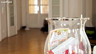 Sweet Teen 18+'s Homemade Sex Tape, She Asks, Want to Watch?