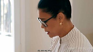 Teacher Dana Vespoli helps hurt student Ricky Spanish find release through intense sex.