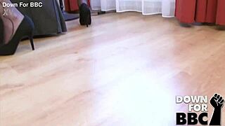 Linda Sweet Shows Sexy Lingerie for BBC