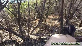 Amateur ebony college blowjob latina deepthroats on the border