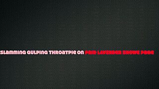 Brunette Cheer Leader Leaves Her Blue Lipstick On Your Butthole And Your Balls Rimjob Facefuck Throatpie