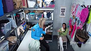 ebony nerd student caught stealing smutty books - claire black ryan mclane