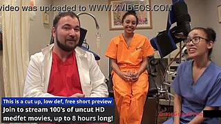 Spy Cam Captures Mia Sanchez's Student Physical With Doctor