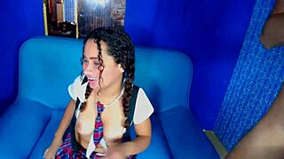 สาวมหาลัยสวยอมควยยักษ์ลึกคอ