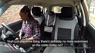 lesbian student got oral in driving car