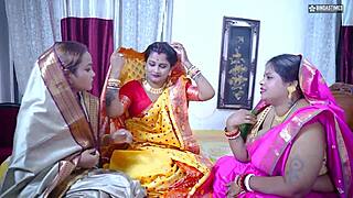 Desi Horny Indian Three Bhabhis Want Fucked By Their Dewar