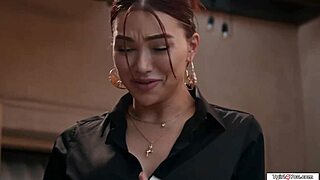 Busty Trans Woman Emma Rose Meets College Girlfriend In Public Cafe