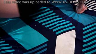 Girlfriend's bestie sneaks quick blowjob while she showers