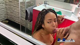 Pornovatas - Joven Latina Dominicana Follando El Pollon De Víctor Bloom En La Ducha