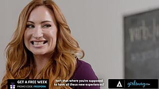 Girlsway: MILF Teachers Sophia Locke And Cherry Kiss Seduce Hot Student Gal Ritchie